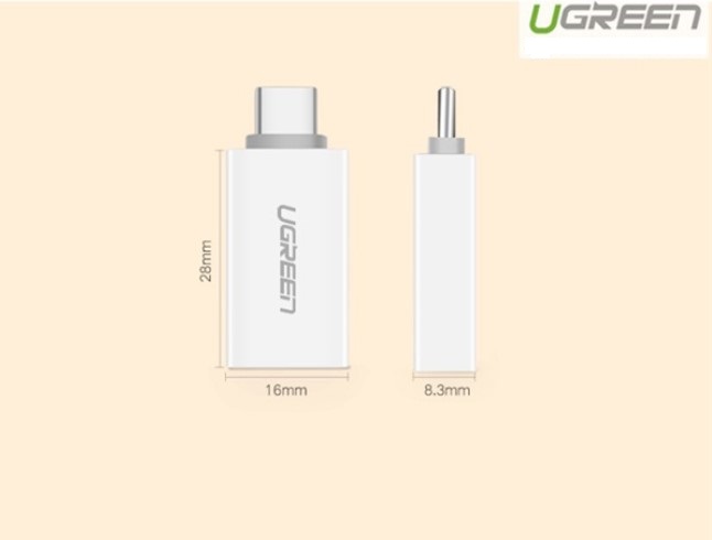 Đầu chuyển đổi USB Type-C to USB 3.0 (OTG) Ugreen 30155 chính hãng